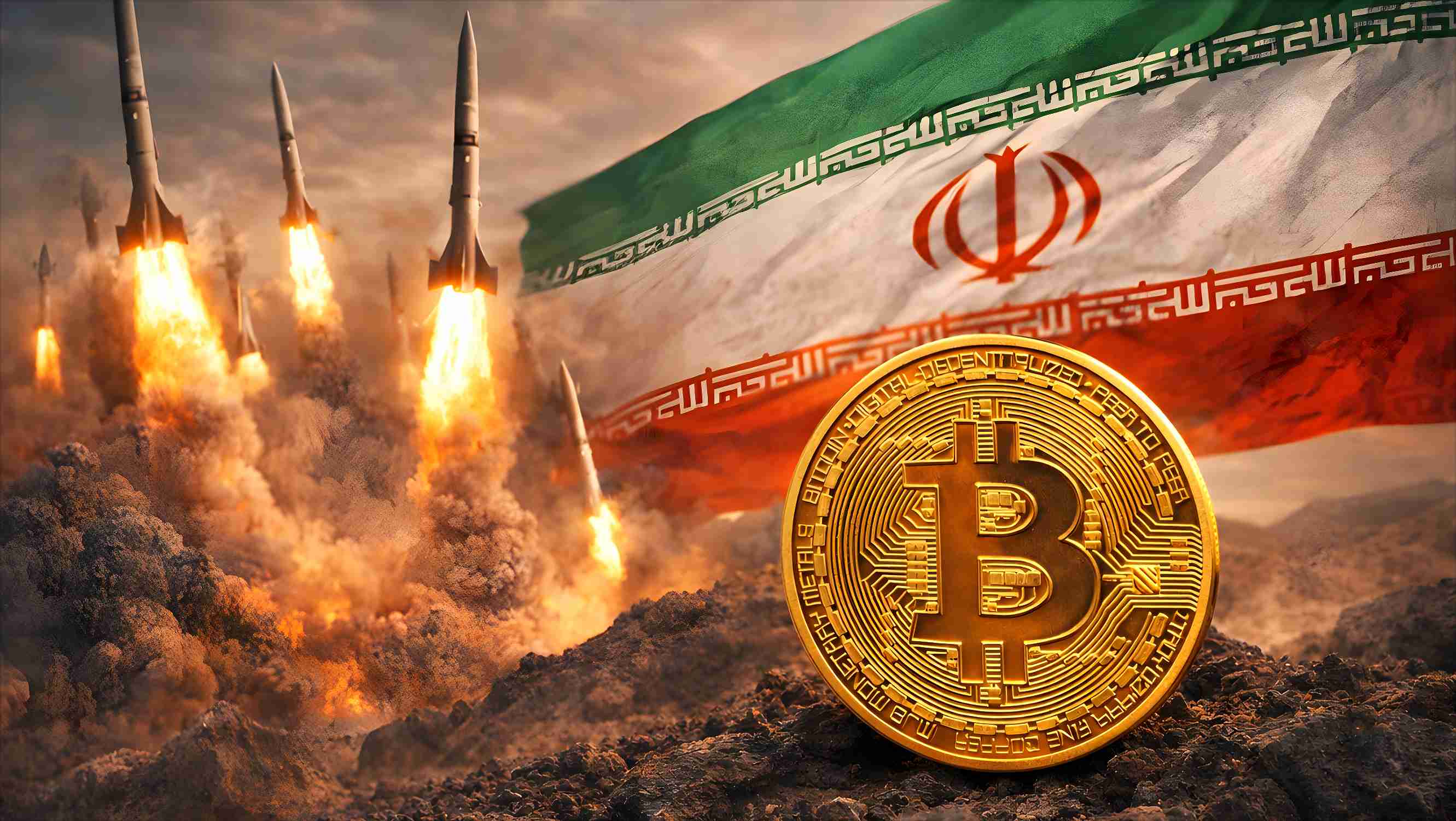 Bitcoin em US$ 70 mil: saques no Irã revelam busca por proteção patrimonial em meio à crise