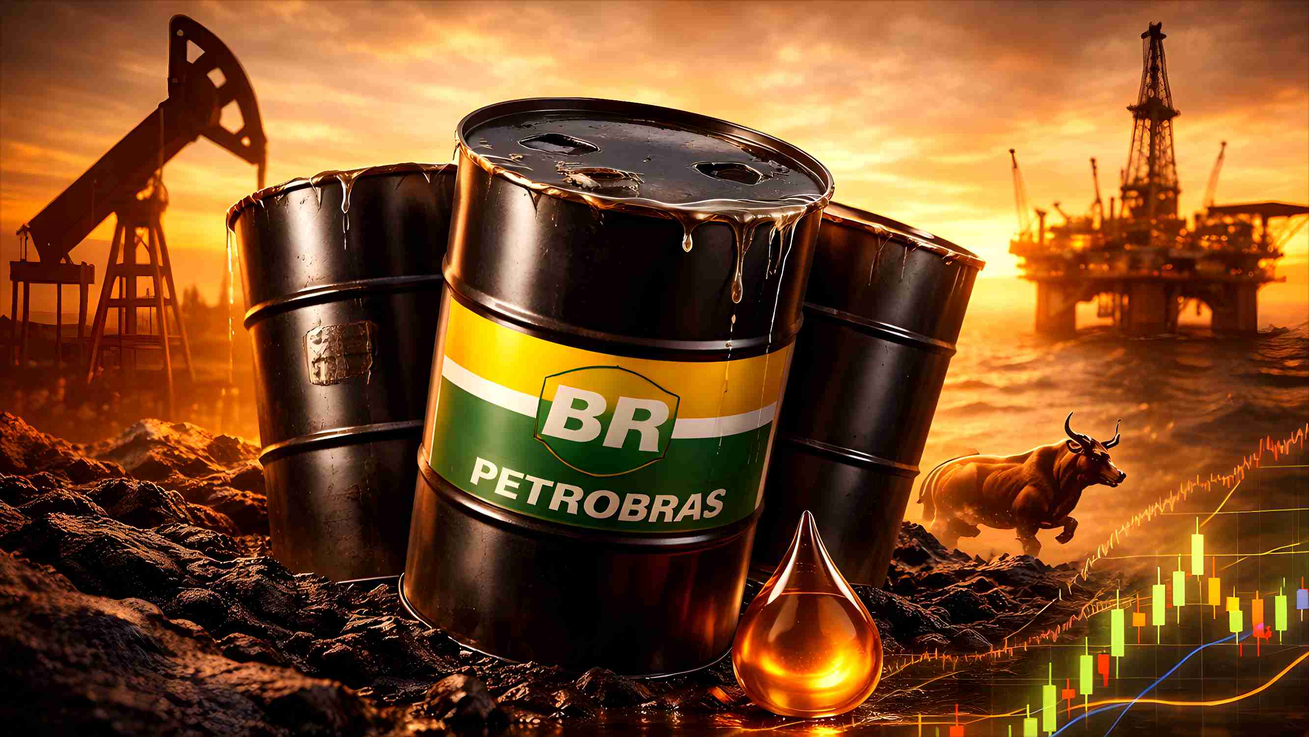 mercado global de petróleo e efeitos nos resultados da Petrobras